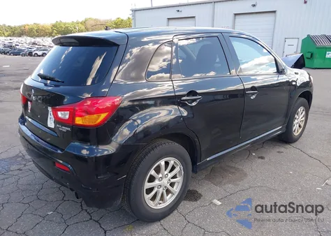 2011 Mitsubishi Outlander Sport Es from USA, damaged, VIN JA4AP3AU7BZ009709